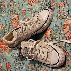 Converse Comfort Chuck Taylors Heather Gray Womens 7 Low Top Chucks